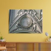 Medallion met Emperor Constantine Canvas Afdruk (Insitu (Woonkamer))