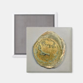 Medallion met Jonah en de walvis, Roman, 4t Magneet (Voorkant / Achterkant)