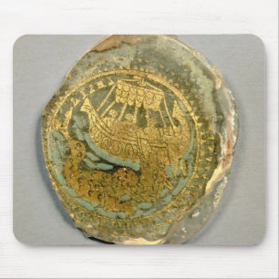 Medallion met Jonah en de walvis, Roman, 4t Muismat