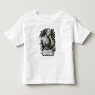 Medallion-portret van Madame de La Fayette Kinder Shirts