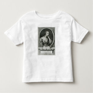 Medallion-portret van Madame de La Fayette Kinder Shirts