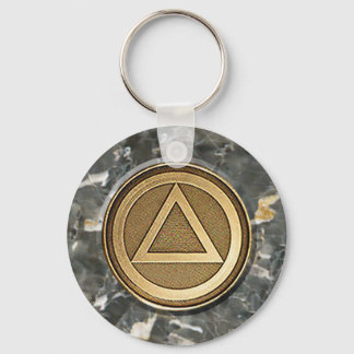 Medallion Recovery Sobriety Sober Sleutelhanger