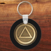 Medallion Recovery Sobriety Sober Sleutelhanger (Voorkant)