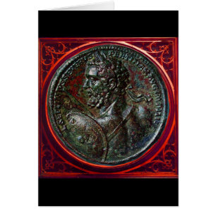 MEDALLION ROMAIN ANTIQUE BRONZE