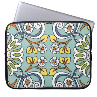 Medallion Turks Stijl Patroon Laptop Sleeve
