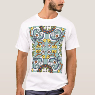 Medallion Turks Stijl Patroon T-shirt