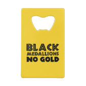 MÉDALLIONS NOIRES PAS D'OR (Dos)