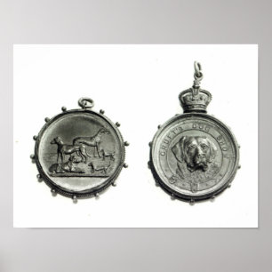Medals van het Show van de Dog van Cruft, c.1910 Poster