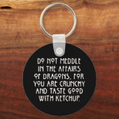 MeddlewithDragons Sleutelhanger (Voorkant)