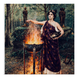 Medea die haar Toverdrank Brouwt –  Perfect Poster