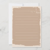 Medeaankondiging cowboy aankondiging (Achterkant)