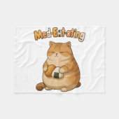 MedEatAting Fleece Deken (Voorkant (Horizontaal))