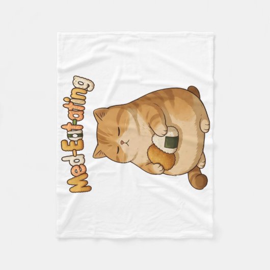 MedEatAting Fleece Deken (Voorkant)
