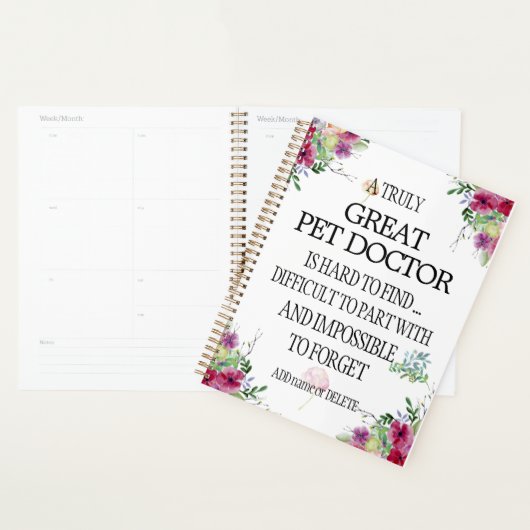 Médecin animal vétérinaire Merci Appréciation (Devant avec enveloppe)