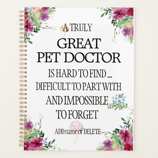 Médecin animal vétérinaire Merci Appréciation (Devant)