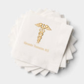 Médecin Caducée Nom Professionnel (Insitu (empilé))