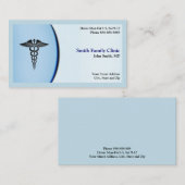 Médecin Carte de visite (Devant / Derrière)