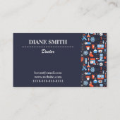 MÉDECIN CARTE DE VISITE (Dos)