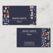 MÉDECIN CARTE DE VISITE (Devant / Derrière)