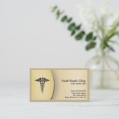 Médecin Carte de visite (Debout devant)