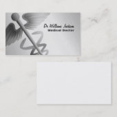 Médecin cartes de visite (Devant / Derrière)