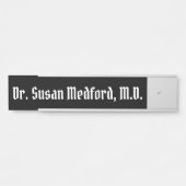 Médecin Docteur Hanging Porte Nom Plaque (Devant)