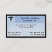 Médecin Docteur Médicale Carte de visite Symbole (Devant)