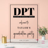 Médecin DPT moderne de l'Affiche de bienvenue de t (Mariage)