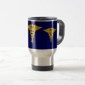 Médecin Médicale Caduceus Mug (Devant droit)