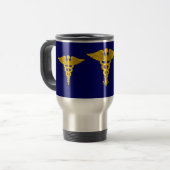 Médecin Médicale Caduceus Mug (Devant gauche)