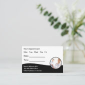 Médecin Médicale moderne Cartes de visite de rende (Debout devant)