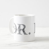 Médecin personnalisé Coffee Mug (Devant gauche)