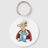 Médecin Super-héros Porte-clés (Recto)