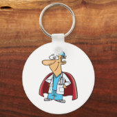 Médecin Super-héros Porte-clés (Recto)