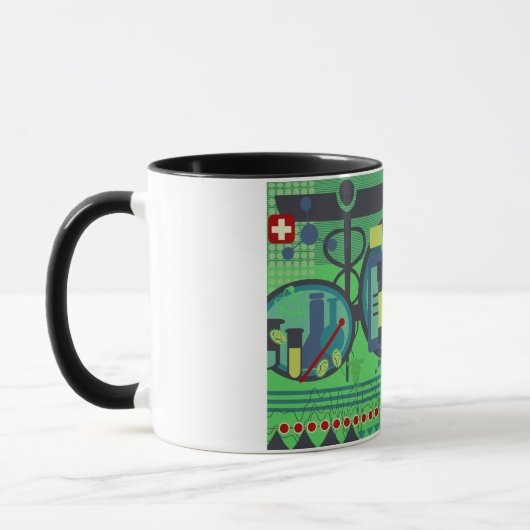 Médecine Et Science Mug (Gauche)
