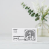 Médecine féminine Cartes de visite adjointes (Debout devant)