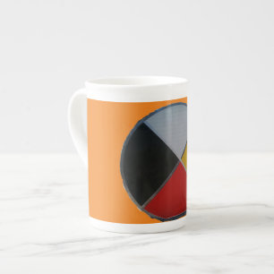 Médecine Roue os Chine Mug