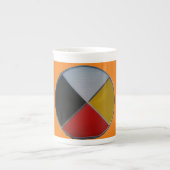 Médecine Roue os Chine Mug (Devant)