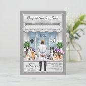 Médecine vétérinaire Invitation à la graduation ma (Debout devant)