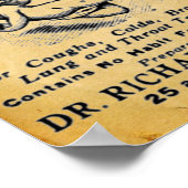 Médecine vintage Impression - Sirop de toux Angell (Coin)