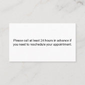 Médecins Bureau Noir Blanc Rendez-vous Rappel (Dos)