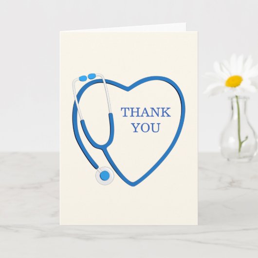 Médecins cartes de remerciements Travailleurs de l (Petite plante)