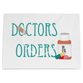 Médecins commande grand sac cadeau (Devant)