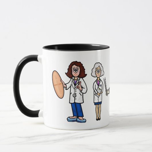 Médecins femmes Café Mug (Gauche)