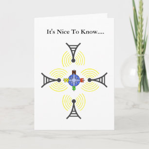 Mededeling van de Wereld van de ham de de Radio & Kaart