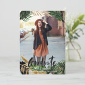 Mededeling van het afstuderen van de tropische fot (Staand voorkant)