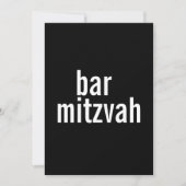 Mededelingen en uitnodigingen van Bar & Bat Mitzva (Voorkant)
