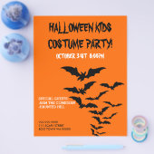 Mededelingenbrochure van Halloween Costume Kinder  Flyer (Enkel)