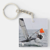 Mededinging Afbeelding Catamaran Sleutelhanger (voorkant)
