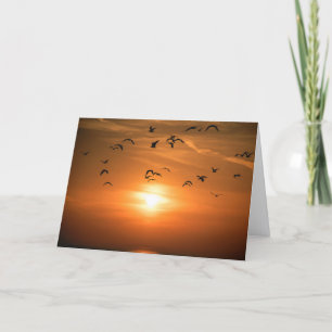 Medeleven Dank U Lake Michigan Zonsondergang Kaart